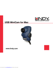 Lindy USB MiniCam User Manual