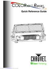 Chauvet COLORado Ridge IP Quick Reference Manual