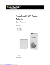 On Networks Powerline PL500P User Manual