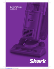 Shark Navigator NV22UKL Owner's Manual