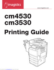 imagistics cm3530 Printing Manual