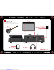Digitech Element XP Quick Start Manual