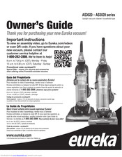 Eureka AS3020 series Owner's Manual