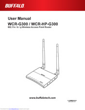 Buffalo WCR-HP-G300 ManualsLib