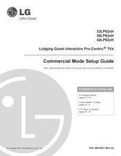 LG 39LP62xH Setup Manual