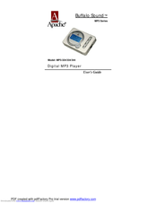 Apache Buffalo Sound MP3-324 User Manual