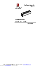 Apache Buffalo Sound MP3-343 User Manual