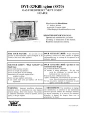 HearthStone DVI-32/Killington 8870 Owner's Manual