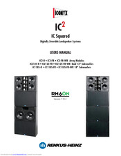 iConyx IC2-FR-WR User Manual