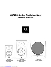 JBL LSR2310SP Owner's Manual