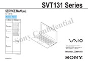 Sony VAIO SVT131 Series Service Manual