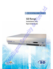 Dedicated Micros SD Range Installation And Operation Manual