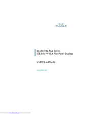 Planar EL640.480-AG1 ET CC User Manual