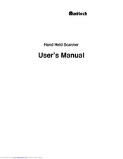 Unitech Ms335 Manuals Manualslib