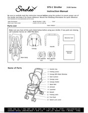 Combi STS-1 3100 Series Instruction Manual