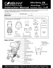 Combi Ultra Savvy PM 2900 Series Instruction Manual