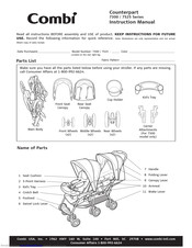 Combi Counterpart 7300Series Instruction Manual