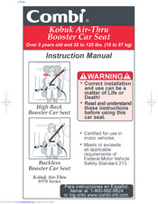 Combi Kobuk Air-Thru 8970 Series Instruction Manual