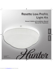 Hunter Rosette Owner's Manual And Installation Manual