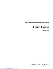 IBM Proventia Network Enterprise User Manual