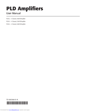 PLD PLD4.3 User Manual