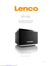 LENCO BT-125 User Manual