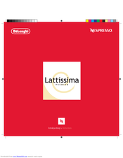 Nespresso LATTISSIMA PREMIUM Instructions Manual