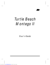 Voyetra Turtle Beach Montego II User Manual