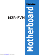 Asus M2R-FVM User Manual