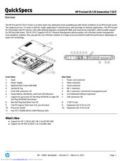 HP ProLiant DL120 G7 Quickspecs