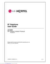 LG-Nortel LIP-6830 User Manual