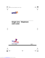 Telrad Connegy Single Line Telephone User Manual
