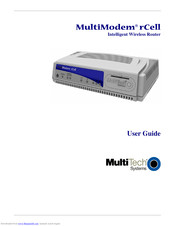Multitech MultiModem rCell MTCBA-H3-EN3-P1 User Manual