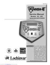 Lochinvar Knight 80 - 285 Service Manual