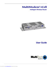 Multitech MultiModem rCell MTCBA-H-EN2 User Manual