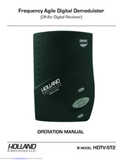 Holland Electronics HDTV-ST2 Operation Manual