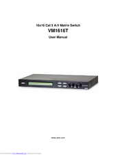 ATEN VM1616T User Manual
