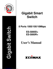 Edimax ES-5800D+ User Manual