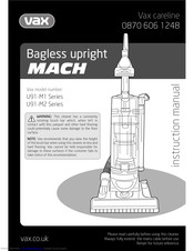 Vax U91-M2 Series Instruction Manual