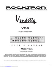 ROCKTRON Vendetta VP4 User Manual