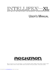 ROCKTRON INTELLIFEX XL User Manual
