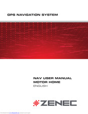 ZENEC Navigation Software User Manual