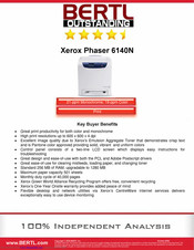 Xerox Phaser  6140N Quick Manual