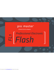 ProMaster FL1 User Manual