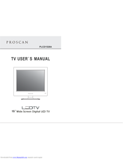 ProScan PLCD1526A User Manual