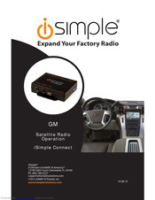 iSimple iSimple Connect GM Operation Manual