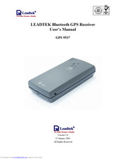 Leadtek GPS 9537 User Manual