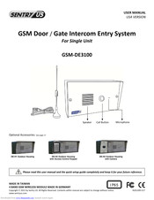Sentry GSM-DE3100 User Manual
