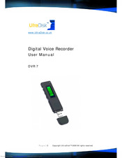 Ultra Disk DVR 7 User Manual