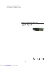 ULTACCTV 16 Channel Digital Video Recorder User Manual